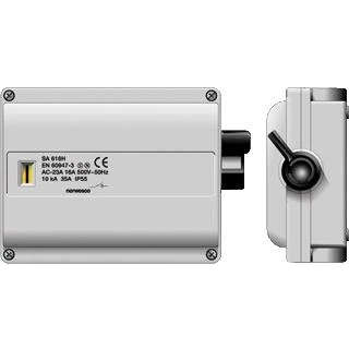Afbeelding van Norwesco werkschakelaar 6p hc 16a 400v 310016