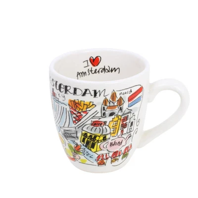 Afbeelding van Blond Amsterdam mini mok City 200 ml