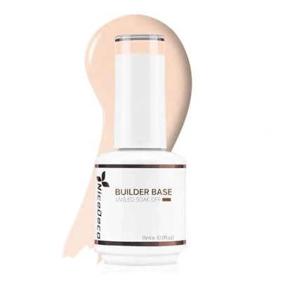 Afbeelding van Nicedeco 8 in 1 Builder Base Gel Semi permanente Nagellak Coat Uitbreiding Versterking Color Nail Art 15ML 016