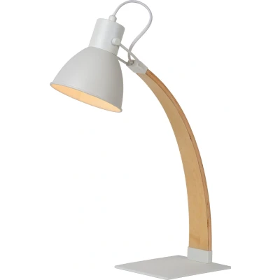 Afbeelding van Lucide CURF Bureaulamp 1xE27 Wit