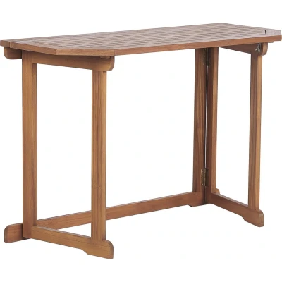 Afbeelding van Beliani TREIA Inklapbare tafel Lichte houtkleur Acaciahout