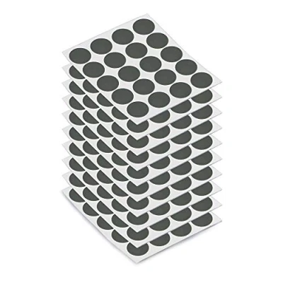 Afbeelding van EMUCA 4026423 Afdekdoppen voor schroeven, zelfklevend, antraciet, diameter 13 mm, 200 stuks