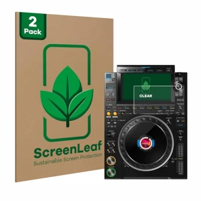 Afbeelding van ScreenLeaf Screenprotector voor Pioneer CDJ 3000 Duurzame schermbescherming Folie Beschermfolie transparant (2 Stuks)