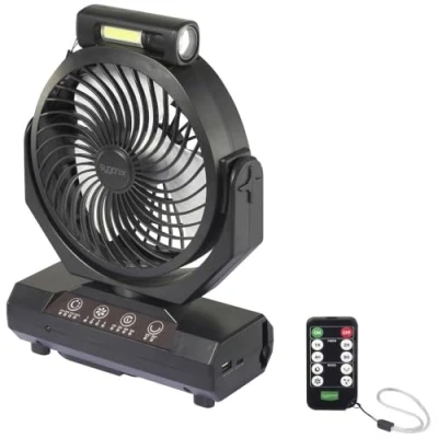 Afbeelding van Sygonix Accuventilator 4.6 W (Ø) 205 mm Zwart