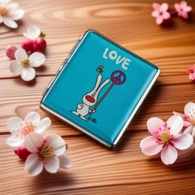 Afbeelding van Love Vrede Sigarettendoosje 20 Sigaretten Luxe Sigarettenhouder