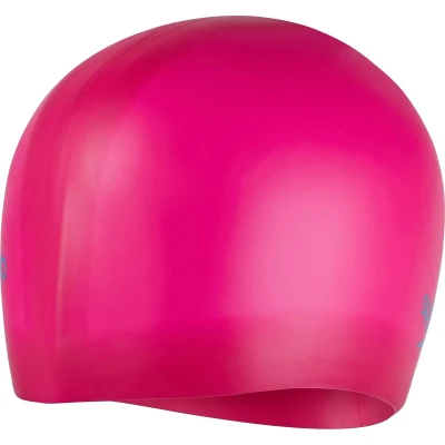 Afbeelding van Speedo Junior Long Hair Cap Roze Unisex Badmuts Maat One size