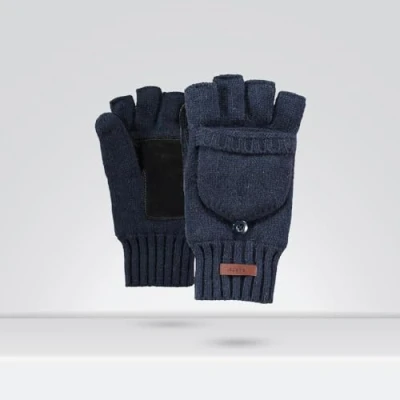 Afbeelding van BARTS Haakon Bumglove, herenhandschoenen, blauw (NAVY 003H), Large (fabrieksmaat: M/L)