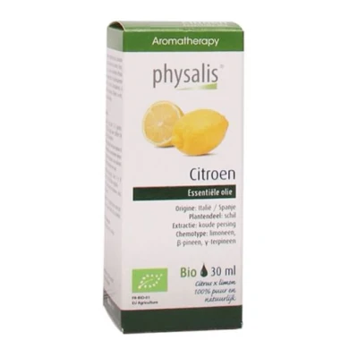 Afbeelding van Physalis Citroen Olie Bio 30ml