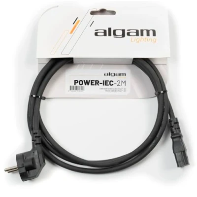 Afbeelding van Algam Lighting Netsnoer IEC 1 mm² 2 m
