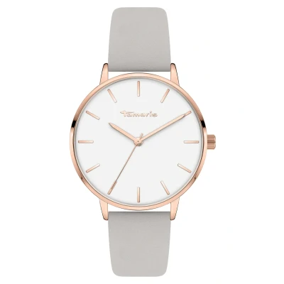 Afbeelding van Tamaris Horloge, roségoud/grijs, 36 mm, Modern