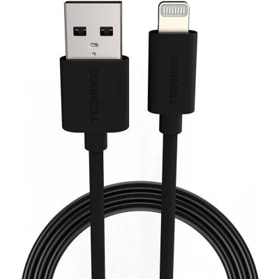Afbeelding van Duracell USB 2.0 A Male naar Apple Lightning 2 m