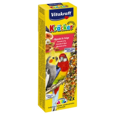 Afbeelding van Vitakraft Valkparkiet Kracker Fruit 2 IN 1