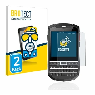 Afbeelding van BROTECT (2 Stuks) Antireflecterende Beschermfolie voor Unihertz Titan Pocket Anti Glare Screen Protector, Mat, Ontspiegelend