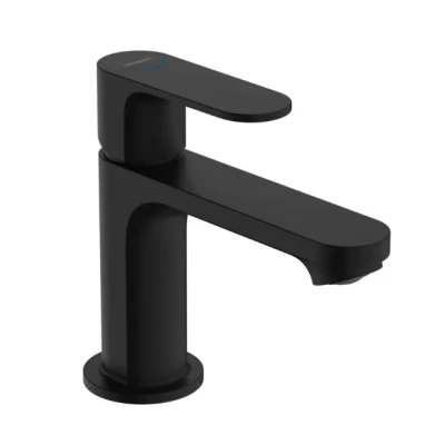 Afbeelding van Hansgrohe rebris s toiletkraan 80 voor koud water zonder afvoer mat zwart 72503670
