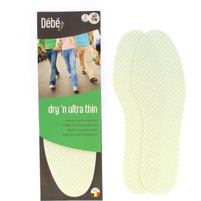 Afbeelding van DEBE Dry &#039;n ultra thin Dunne inlegzool met bovenlaag van absorberend textiel 36 46
