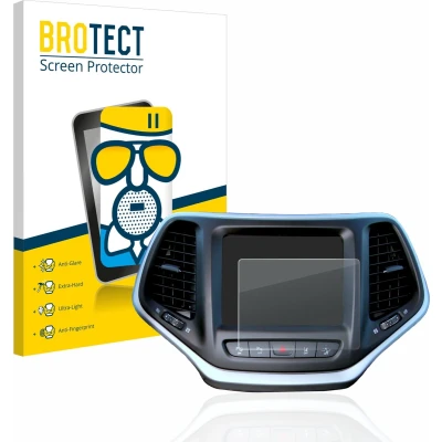 Afbeelding van BROTECT Screenprotector voor Jeep Cherokee Uconnect 8.4&quot; Folie Beschermfolie Beschermglas matte