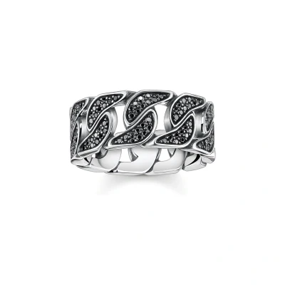 Afbeelding van Thomas Sabo TR1932 643 11 56 Ring Unisex 925er Zilver ringmaat