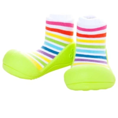 Afbeelding van Attipas babyschoentjes Rainbow Groen Maat: 19 (10,8 cm)