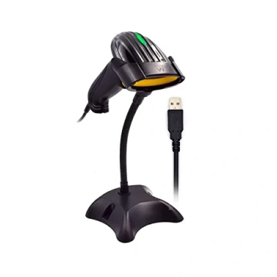 Afbeelding van Barcodelezer met Houder Ewent EW3400 LED USB