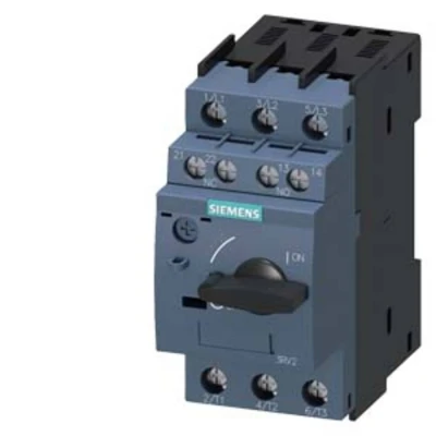 Afbeelding van Siemens 3RV2011 1CA15 Vermogensschakelaar 1 stuk(s) Instelbereik (stroomsterkte): 1.8 2.5 A Schakelspanning (max.): 6