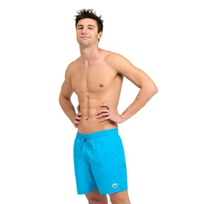 Afbeelding van ARENA Men&#039;s Icons Solid Boxershorts Swim Trunks, Turquoise, XXL, XXL