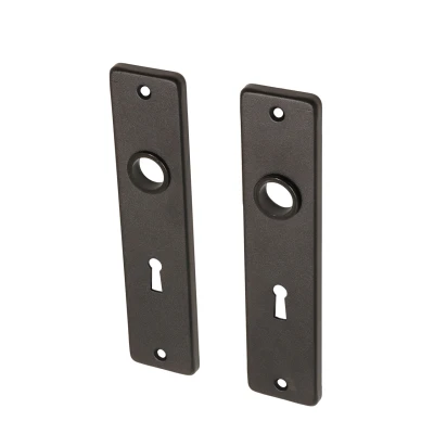 Afbeelding van Deurschild zwart SL56 aluminium kortschild Per set