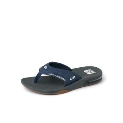 Afbeelding van Reef Heren Fanning Sandaal Flesopener Flip Flop, Marine/Schaduw, 38 EU