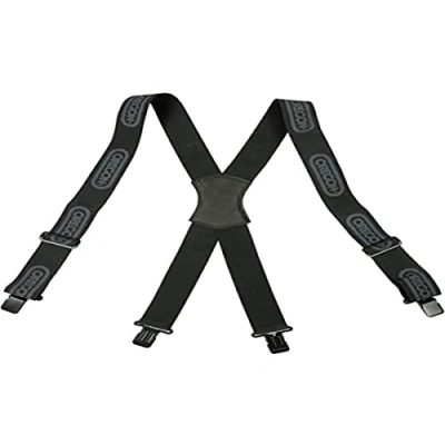 Afbeelding van OREGON 562411 Zwarte Logger Bretels met Metalen Clips