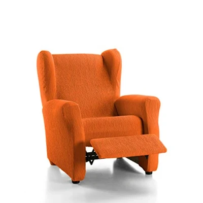Afbeelding van Martina Home Emilia Relax stoelhoes, stof, oranje, 33 x 8 42 cm