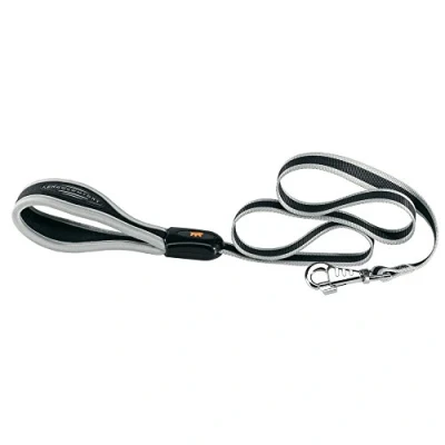 Afbeelding van Ferplast 75456921 hondenriem, ergo handgreep met bekleding, Ergocomfort G20/120, breedte: 20 mm, L: 120 cm, grijs