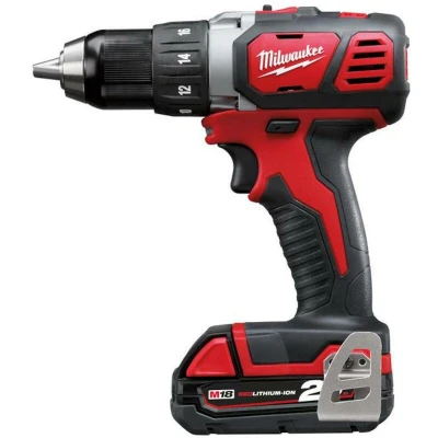 Afbeelding van Milwaukee M18 BDD 202C Compactboorschroefmachine set (2x 2,0Ah accu) in koffer