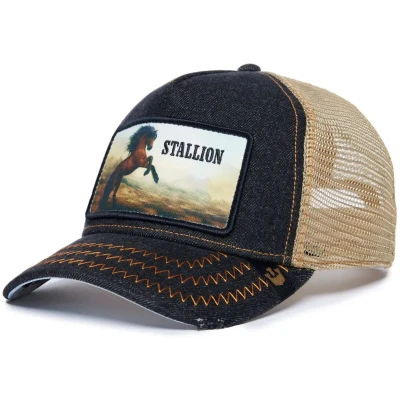 Afbeelding van Goorin Bros. Stallion Trucker cap Charcoal