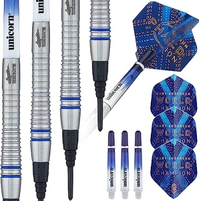 Afbeelding van Unicorn Gary Anderson Phase 6 70% Soft Tip Dartpijlen 20 Gram