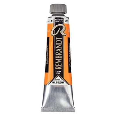 Afbeelding van Rembrandt olieverf cadmiumoranje 211 40 ml