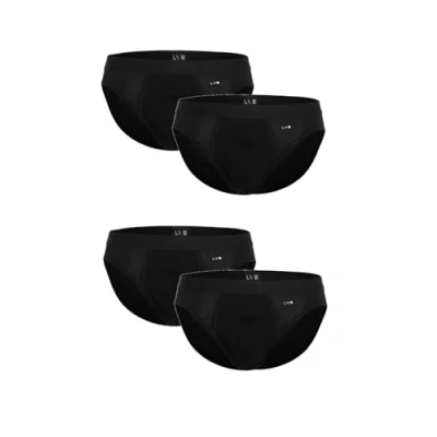 Afbeelding van LVB Multipack Slip voor heren (Pacco da 4), Nero per 4, 6