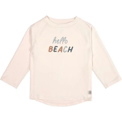 Afbeelding van Lässig Zwemshirt Rashguard Lange Mouw Splash &amp; Fun Hello Beach milky, 03 06 mnd. Maat 62/68