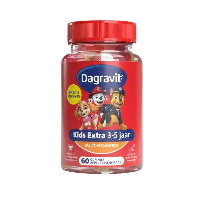 Afbeelding van 3x Dagravit Multivitamine Gummie Paw Patrol 60 gummies