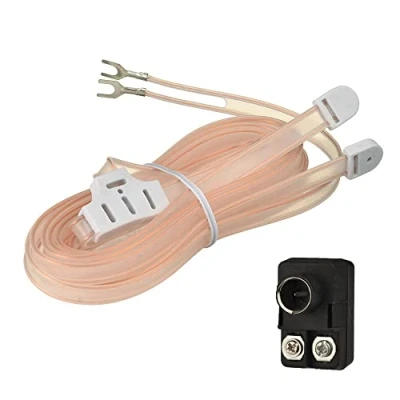 Afbeelding van FM Dipool Antenne Indoor 75 ohm + 300 naar Transformator (Push On F Type Balun) Kit voor Ham radio Yamaha JVC Sony Bose Natural Sound Stereo Ontvanger