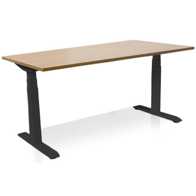Afbeelding van MRC PRO elektrisch ARBO zit sta bureau 180x80 cm havanna