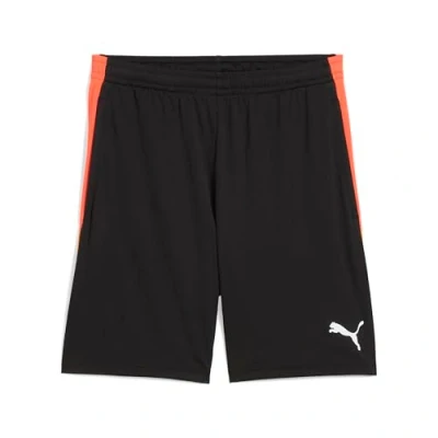 Afbeelding van Puma Individualliga Training Shorts OPEN Pockets Korte broeken, Heren, Maat: Medium, Black/heat fire