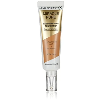 Afbeelding van Max Factor Miracle Pure Skin Improving Foundation 89 Warm Praline