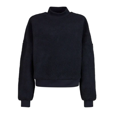 Afbeelding van Urban Classics Fleece trui, Dames, Maat: 4XL, Black