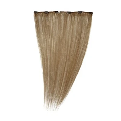 Afbeelding van Love Hair Extensions Eendelige 100% echt haar clip in extensies maximaal volume kleur 25 lichtblond 46 cm, per stuk verpakt (1 x 35 g)