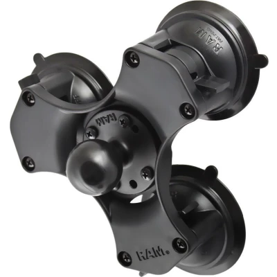 Afbeelding van Triple 8.5 cm zuignap houder C kogel RAP 365 224 1U