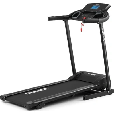 Afbeelding van Zipro® Colt Elektrische Loopband 1 12 km/h Wandelband Cardiotraining LCD display Programma’s Eenvoudig opvouwen naar een verticale positie Nauwkeurige gegevensmeting Lichaamsvet meten