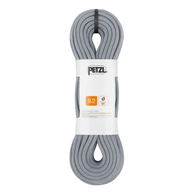 Afbeelding van Petzl Volta 9.2 multinorm lichtgewicht klimtouw 60 Meter Grijs