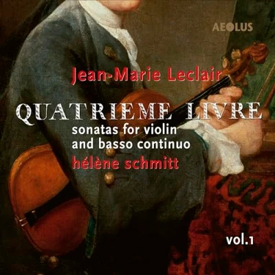 Afbeelding van Hélène Schmitt, François Guerrier, Francisco Manalich Leclair: Quatrieme Livre, Vol. 1 (CD)
