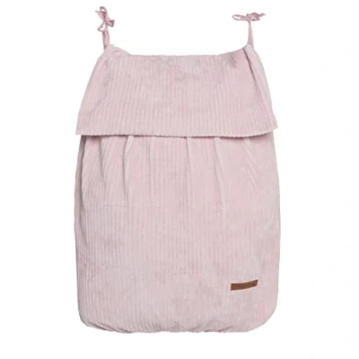 Afbeelding van Baby&#039;s Only Boxzak Opbergzak speelgoed Boxopbergzak Boxtas Speelgoedzak Sense Oud Roze Zachte rib corduroy stof