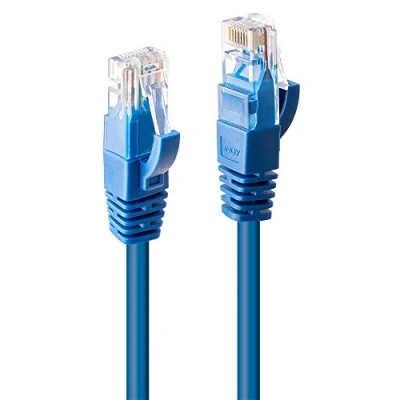 Afbeelding van LINDY 30m CAT6 U/UTP Snagless Gigabit Netwerkkabel, Blauw