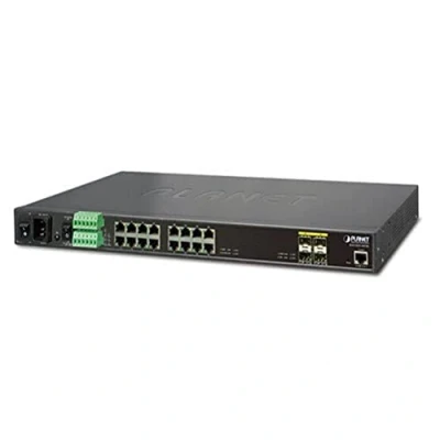Afbeelding van Planet IGS 5225 16T4S Netwerkschakelaar Managed L2+ Gigabit Ethernet (10/100/1000) 1U (16 Havens), Netwerkschakelaar, Zwart